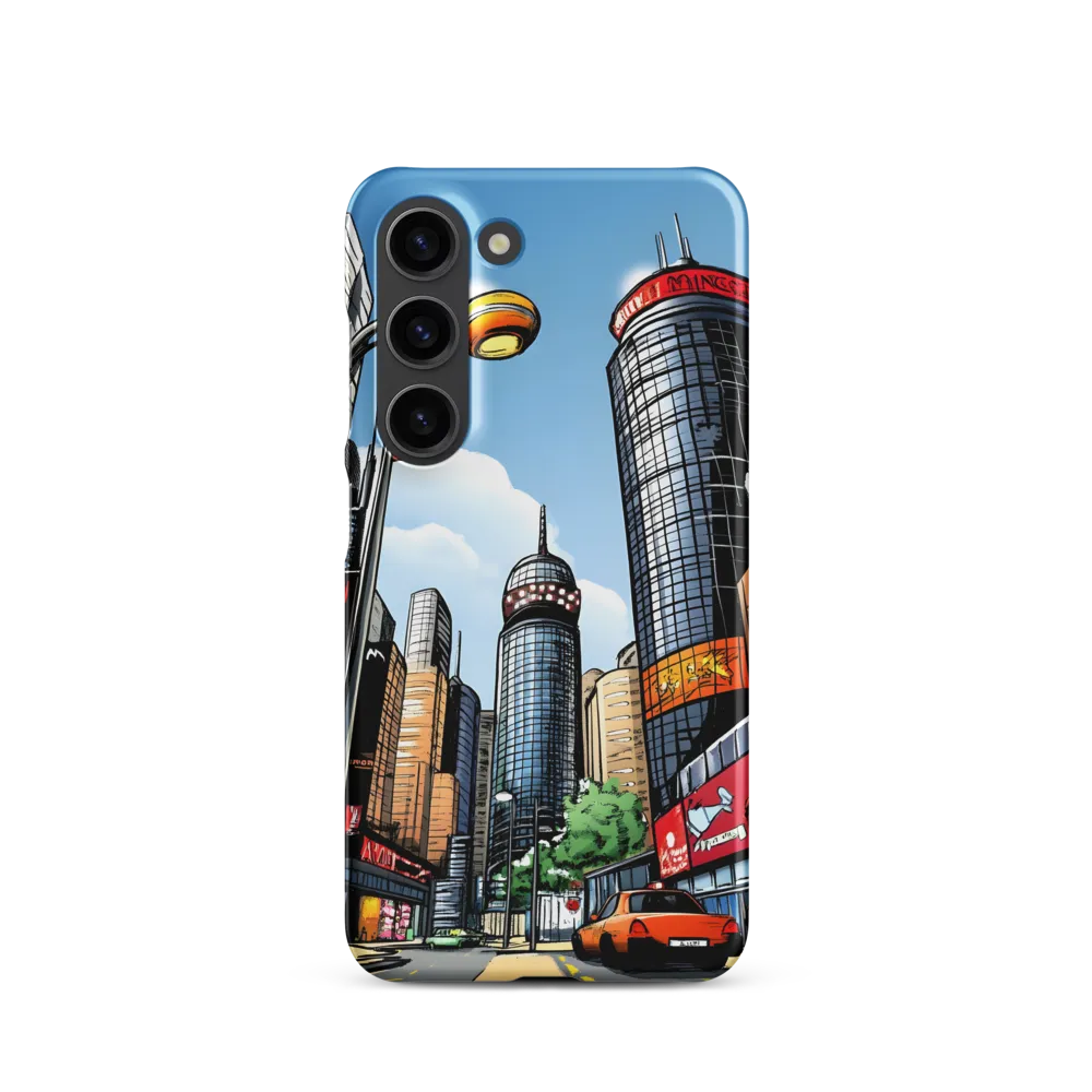Urban Pulse: A Comic Cityscape