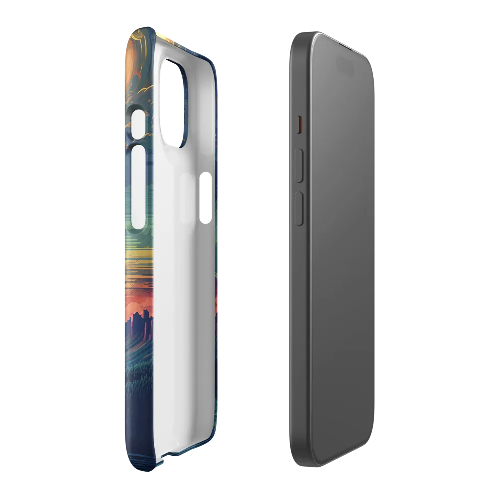 Elysium at Dusk | Phone Case |  15 | Snap Case | Glossy