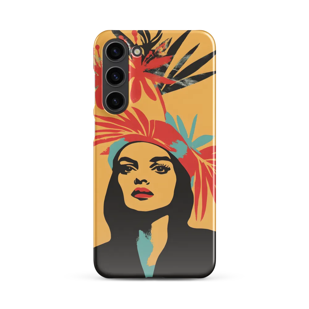 Tropical Elegance | Phone Case |  S23 Plus | Snap Case | Glossy