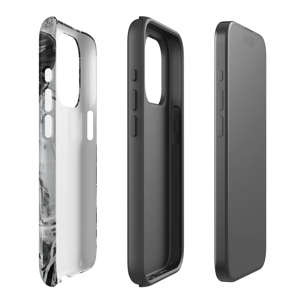 Majestic Gaze: The Leopard's Portrait | Phone Case |  15 Pro | Tough Case | Matte