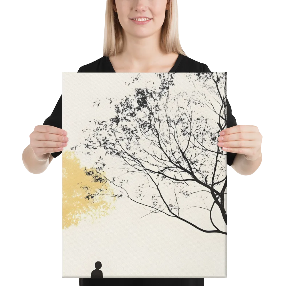 Whispers of Solitude | Canvas | 16″×20″