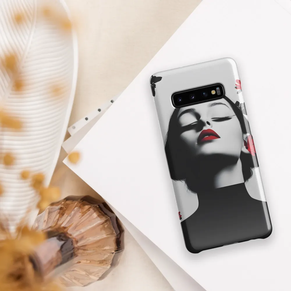 Serenity in Contrast | Phone Case |  S10 Plus | Snap Case | Glossy