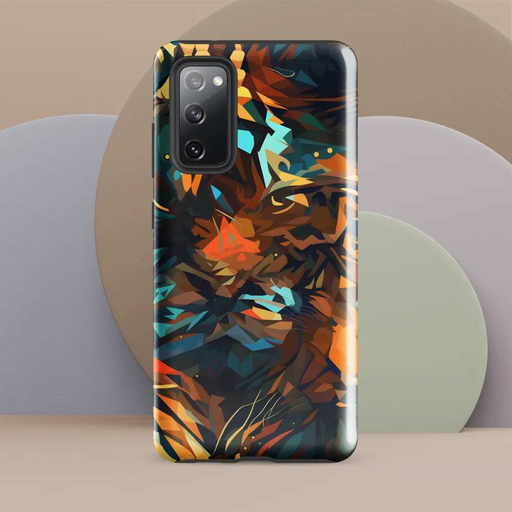 Wild Symphony: Abstract Tigers