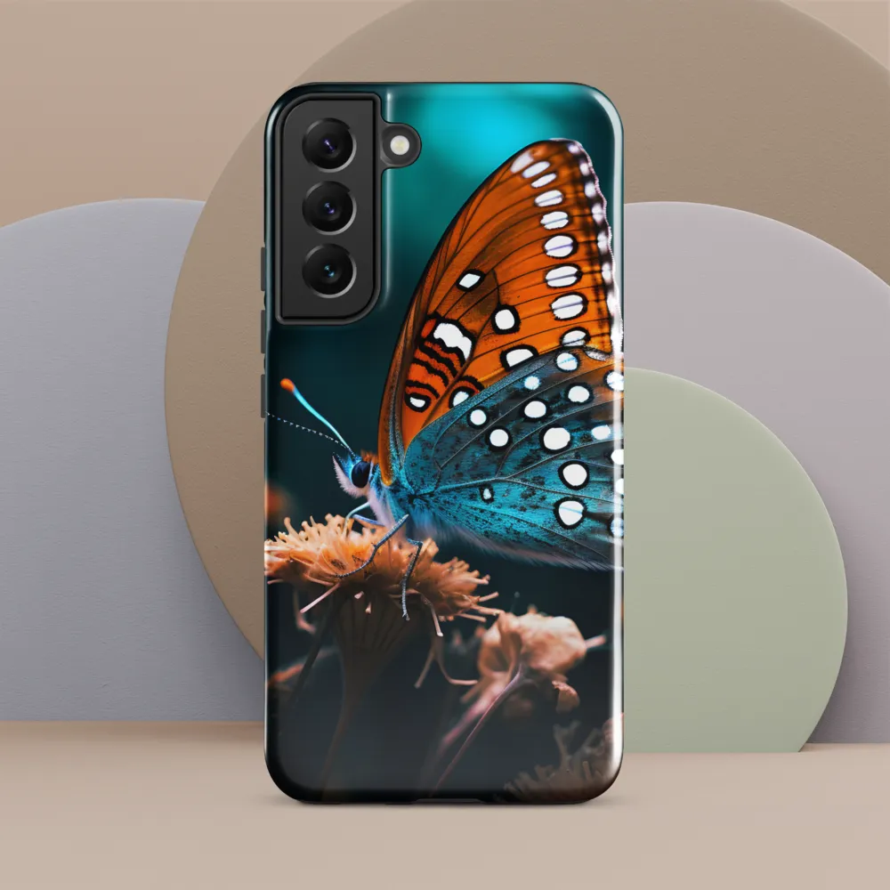 Whispers of Color: The Butterfly's Embrace