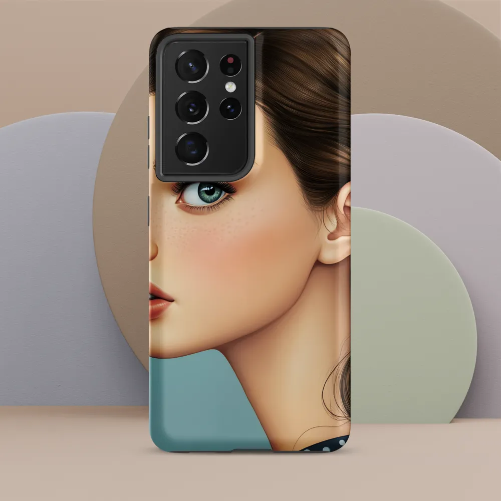 Captivating Gaze: A Modern Portrait