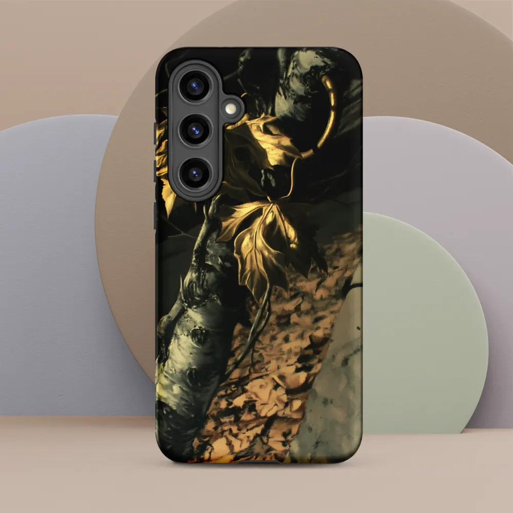 Golden Serenity: A Close Encounter with Nature