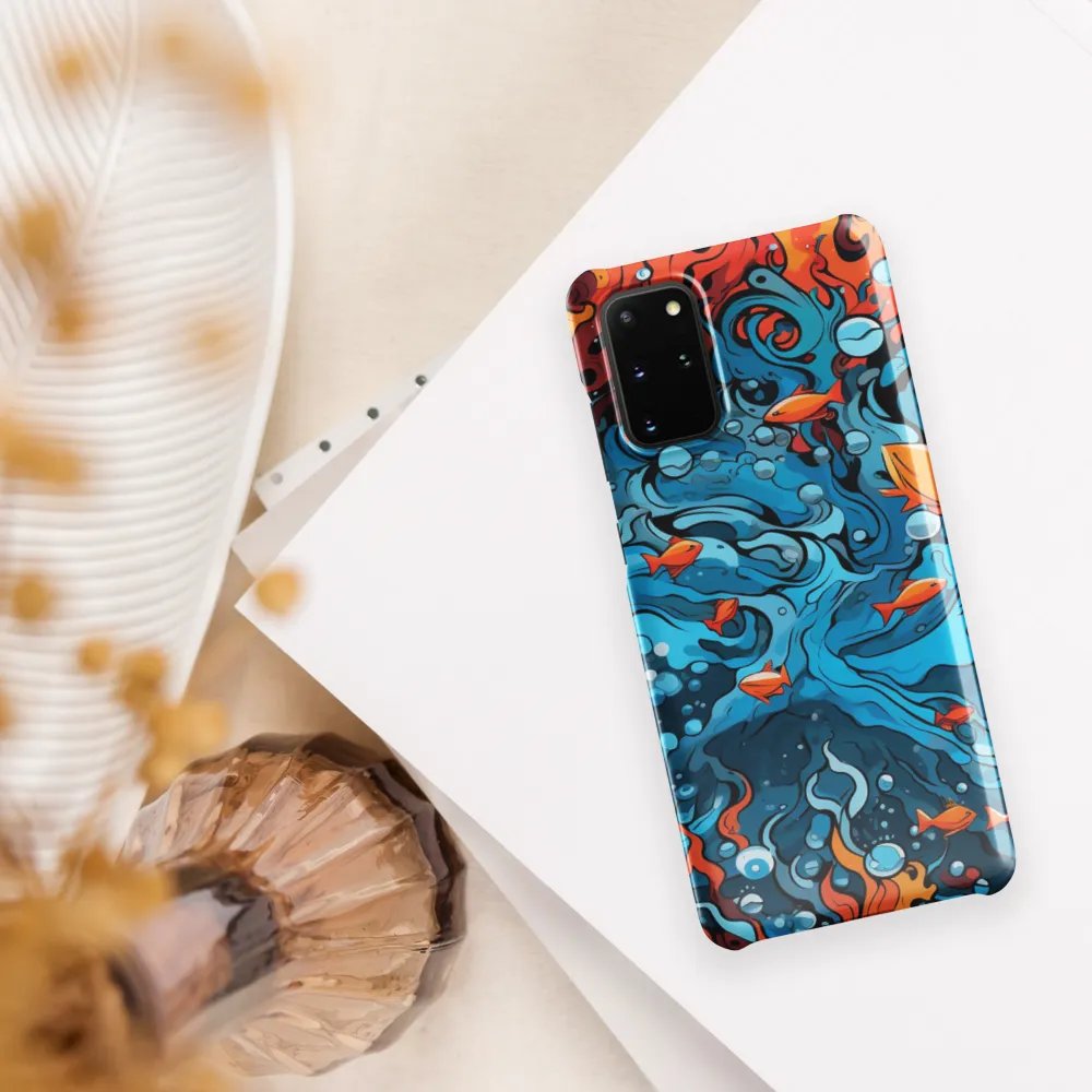 Fluid Harmony: Ocean and Flames