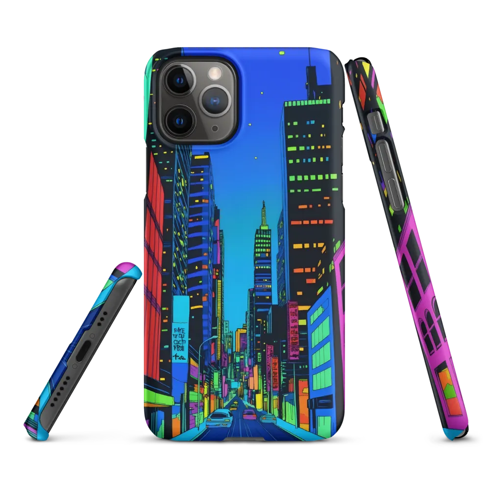 Neon Dreamscape: A Futuristic City at Dusk