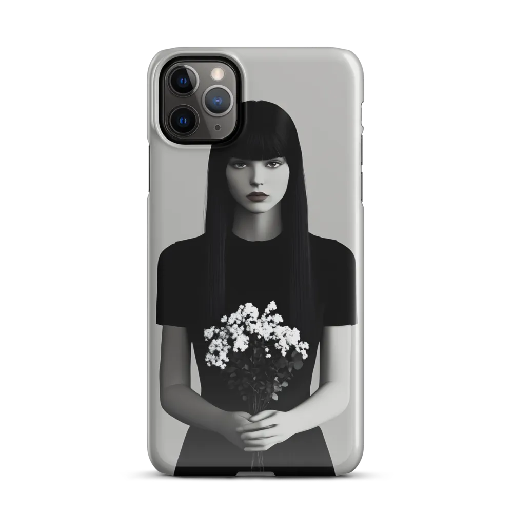 Monochrome Serenity | Phone Case |  11 Pro Max | Snap Case | Glossy