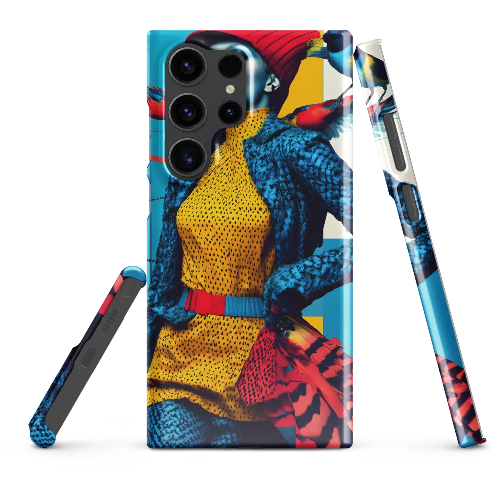 Vibrant Fusion of Nature and Fashion