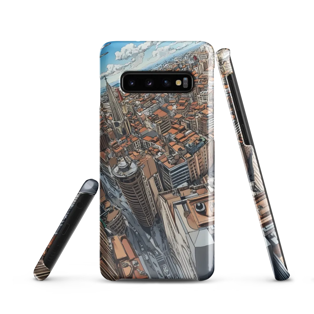 Aerial Symphony of Urban Life
