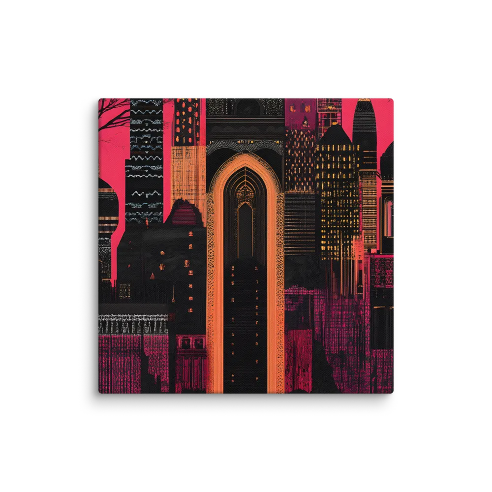 Urban Reverie | Canvas | 12″×12″