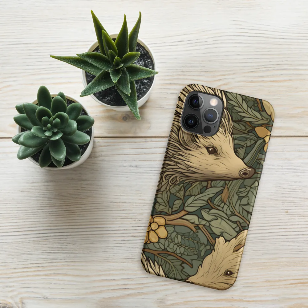 Whimsical Hedgehog Garden