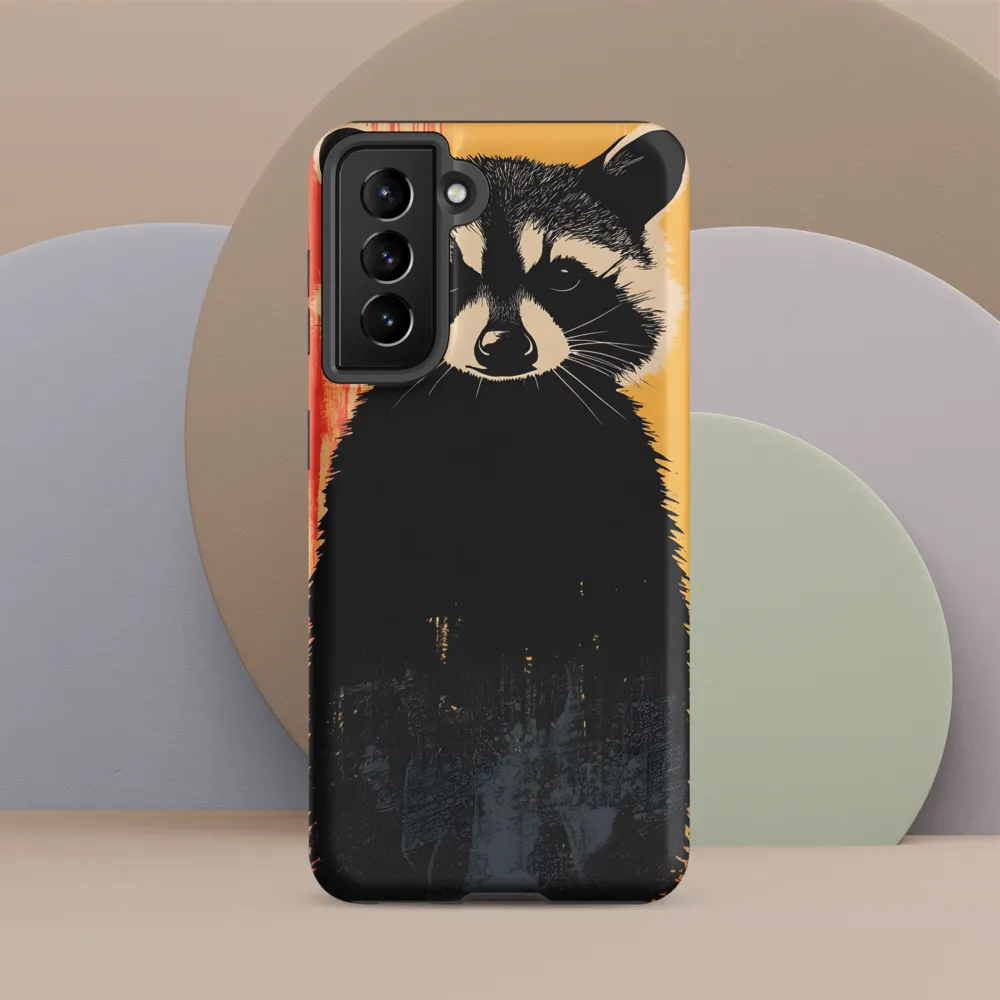 Whimsical Raccoon Portrait