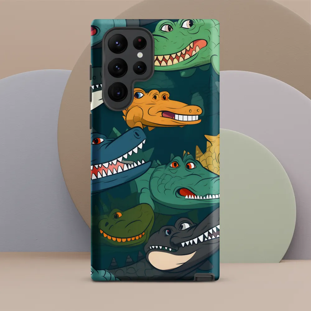 Cheerful Crocodilian Parade