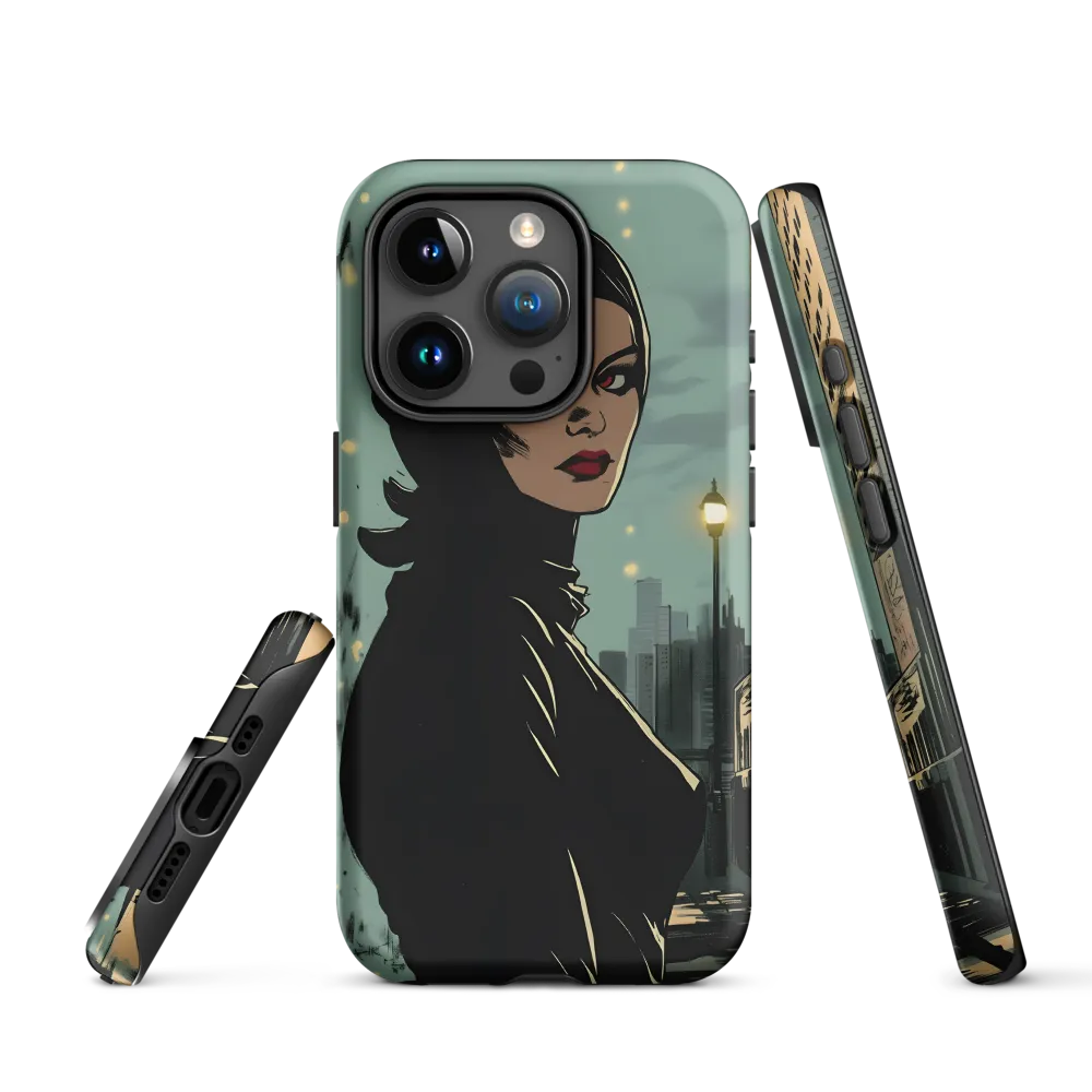 Shadows of Intrigue | Phone Case |  15 Pro | Tough Case | Matte
