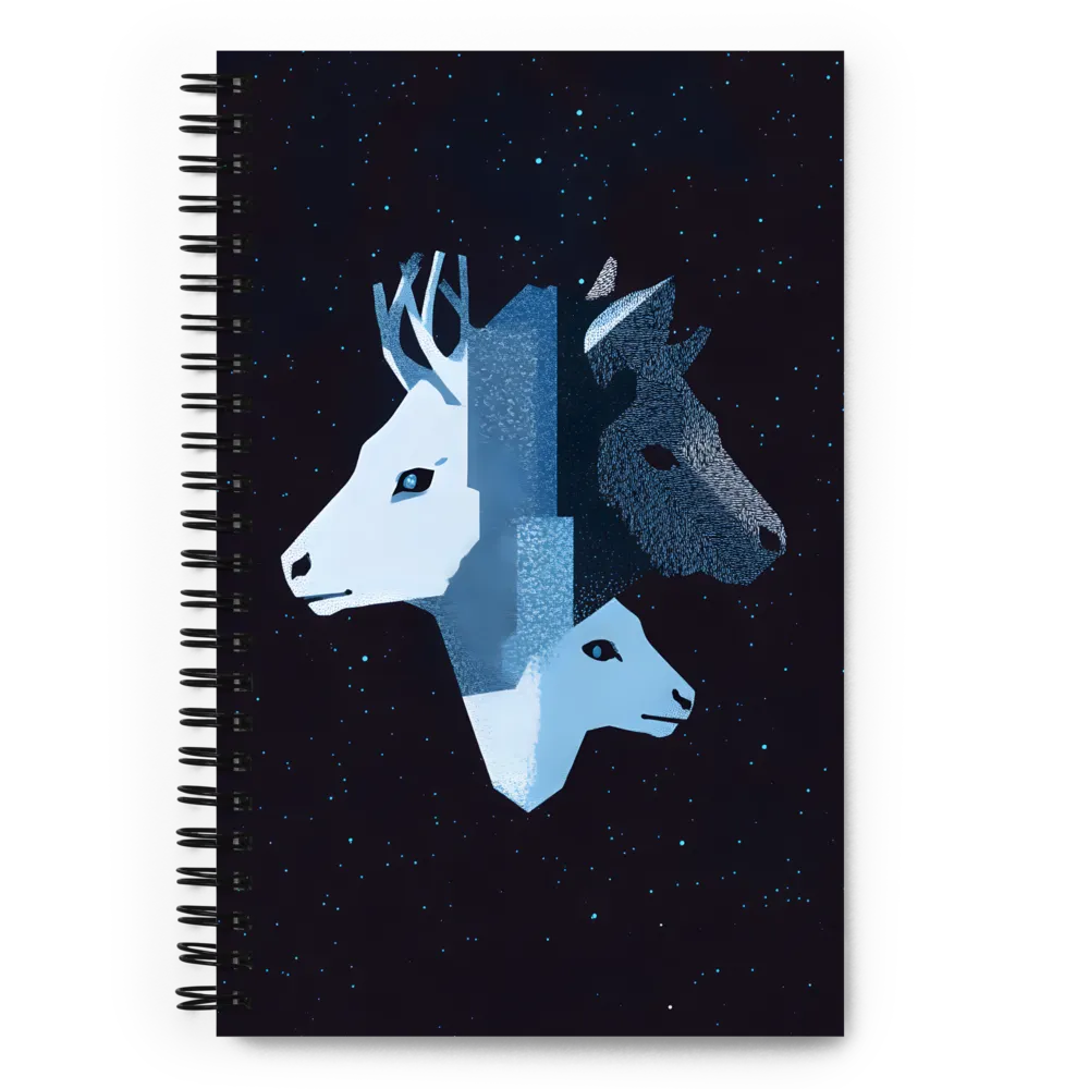 Mystical Heralds of the Wilderness | Spiral Notebook