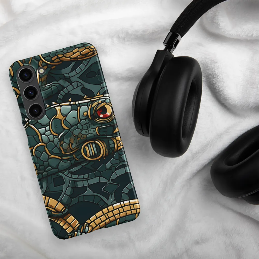 Lizards of Abstraction | Phone Case |  S23 Plus | Snap Case | Matte