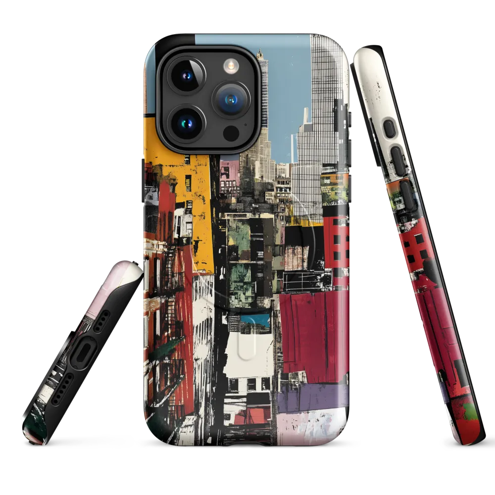 Urban Collage: A Vivid Cityscape