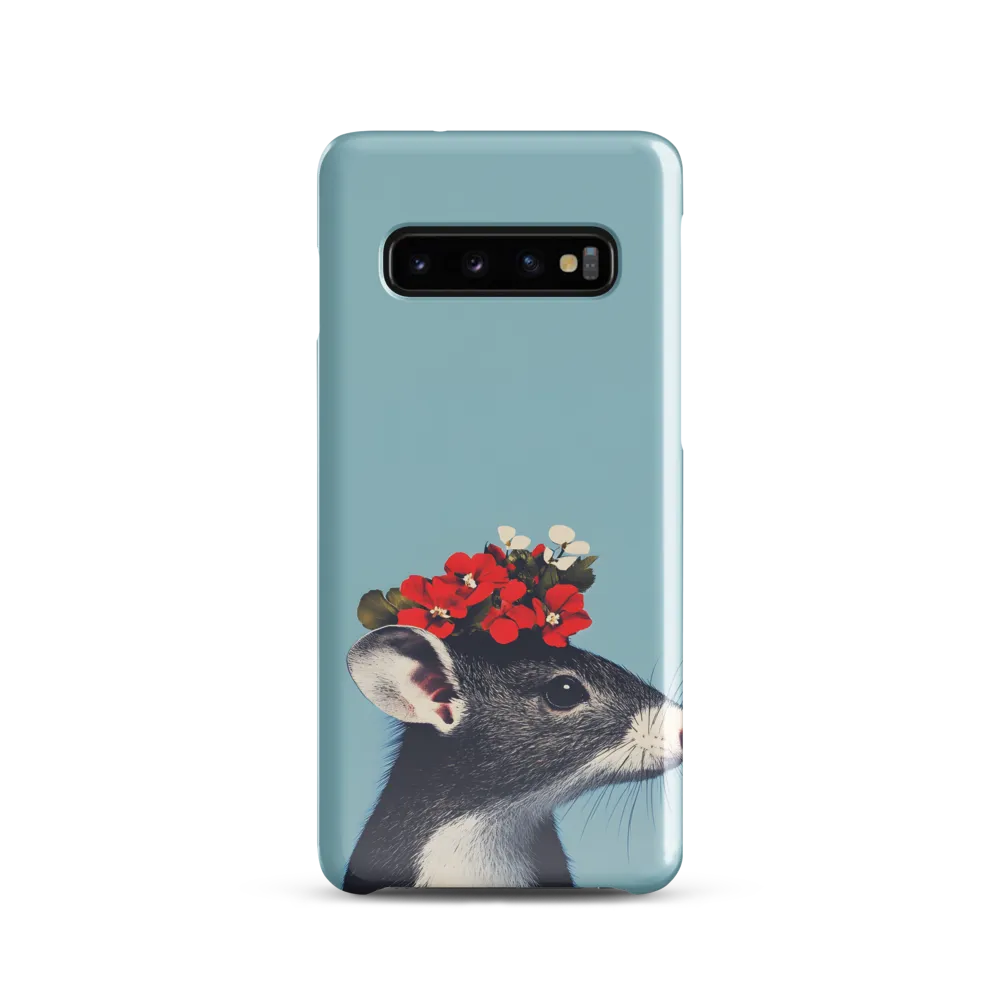 Whimsical Flora: A Mouse's Floral Crown