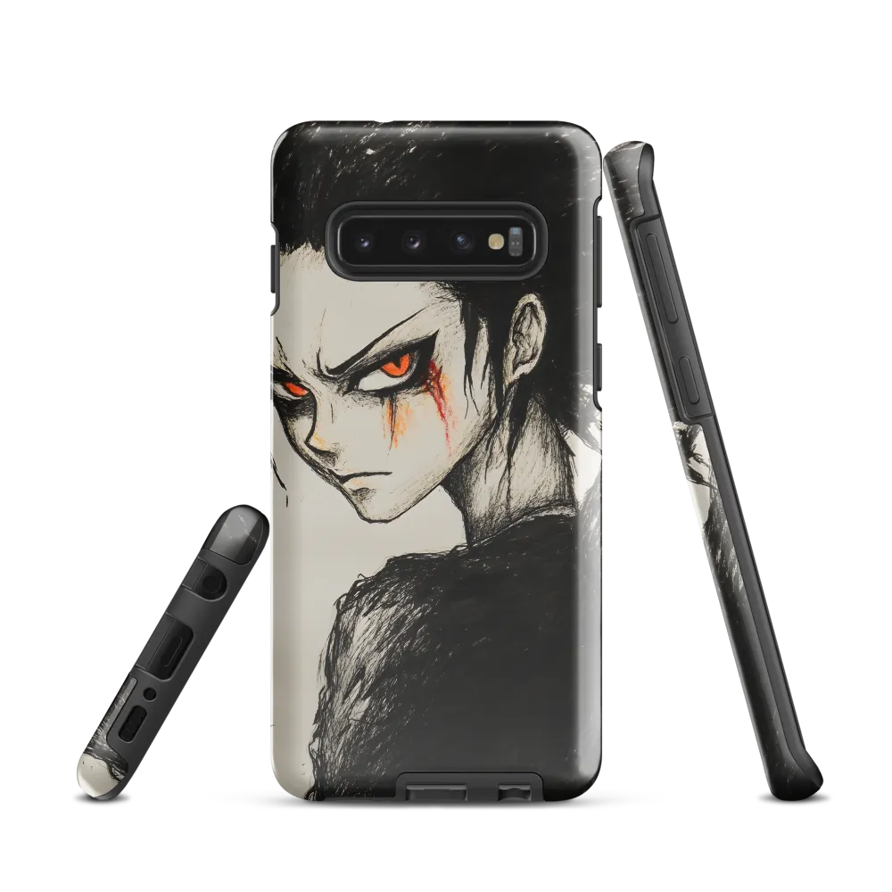 Fiery Defiance | Phone Case |  S10 | Tough Case | Glossy