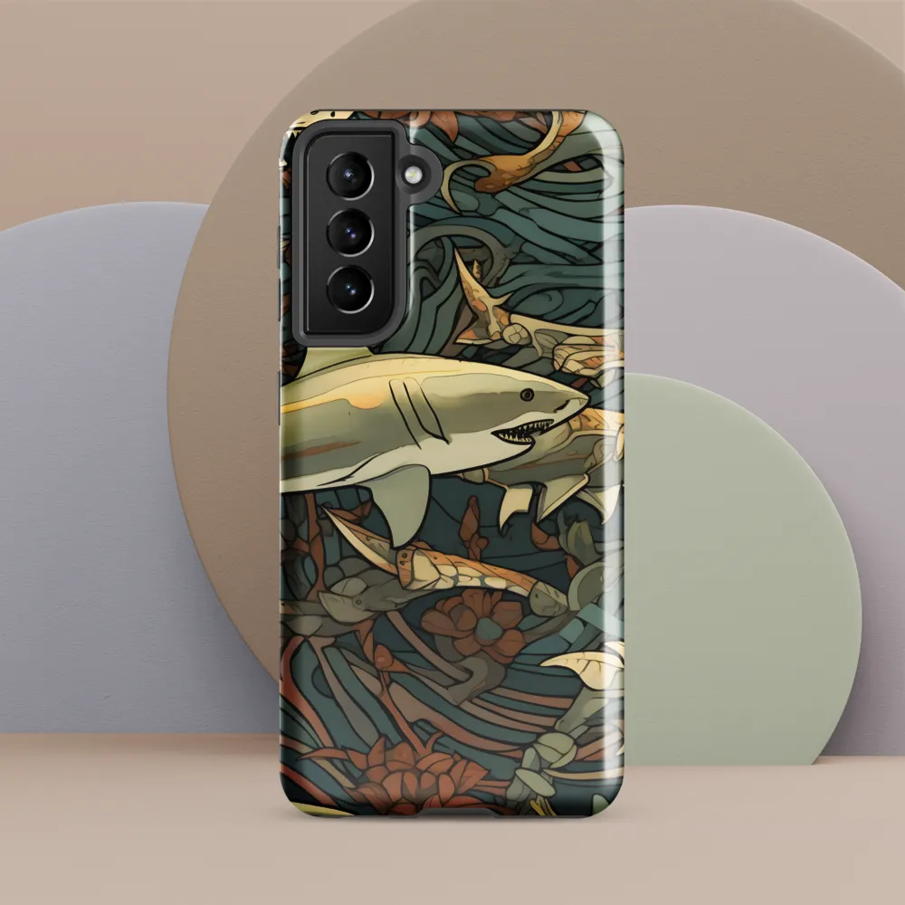 Dynamic Harmony of Sharks and Flora