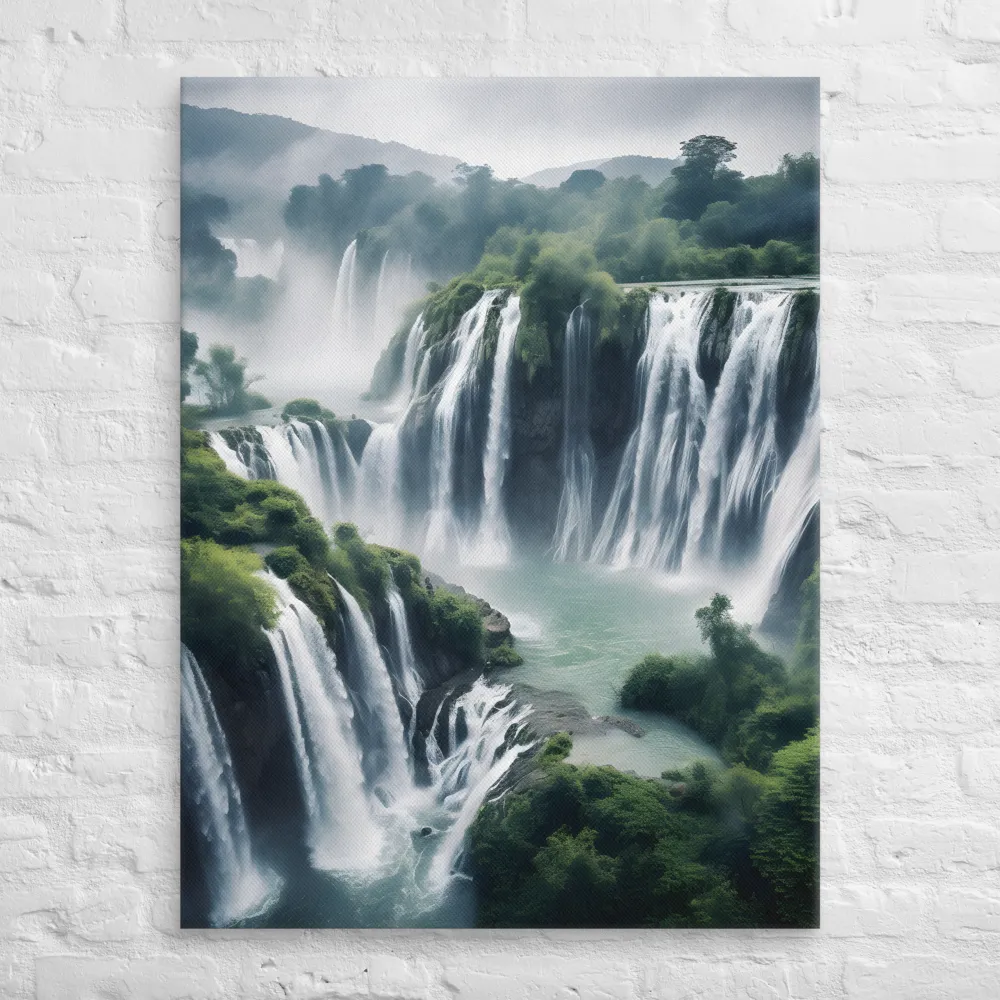 Whispers of the Cascades | Canvas | 30″×40″