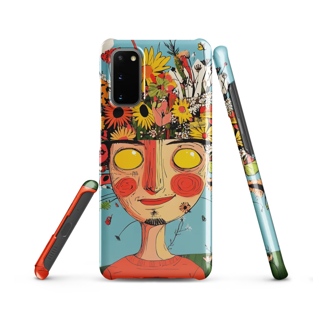Whimsical Bloom | Phone Case |  S20 | Snap Case | Glossy