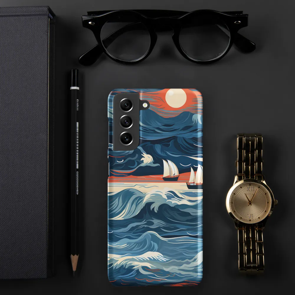 Ocean Whispers: A Voyage at Dusk