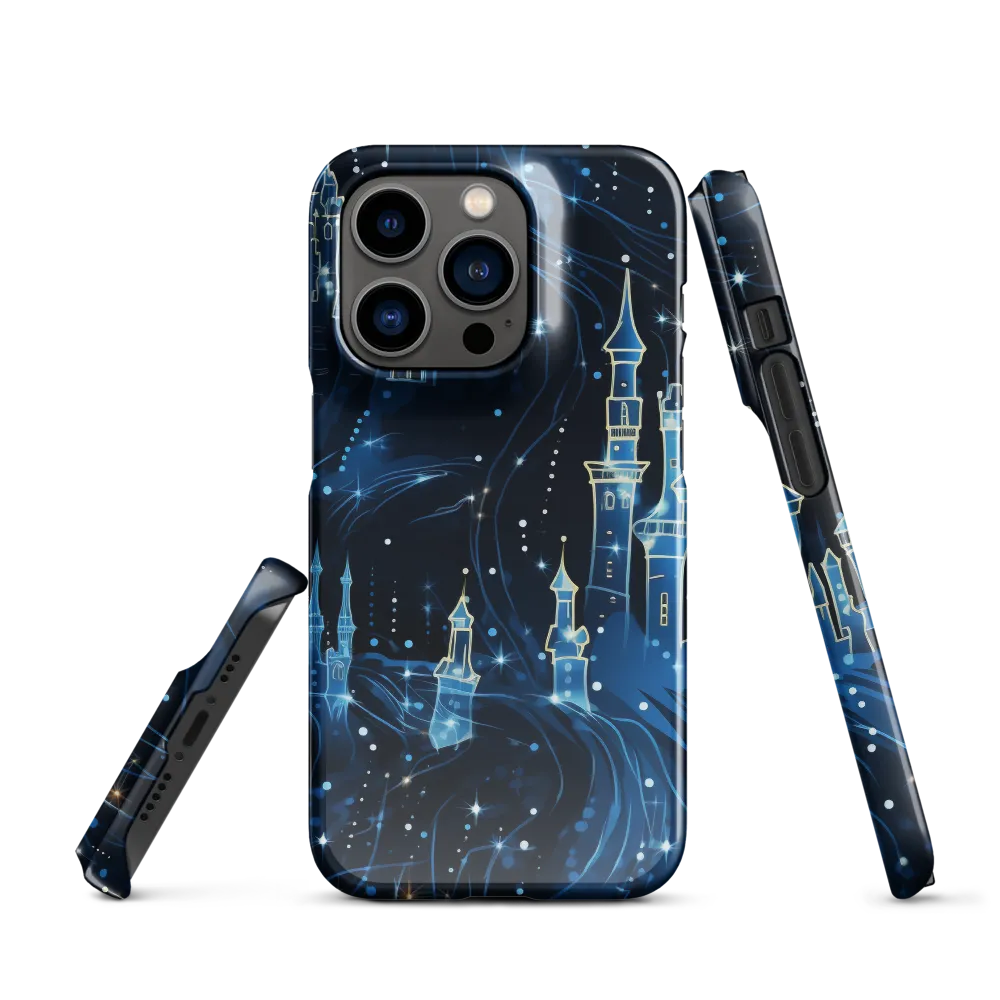 Dreamy Castles in a Starry Sky | Phone Case |  14 Pro | Snap Case | Glossy
