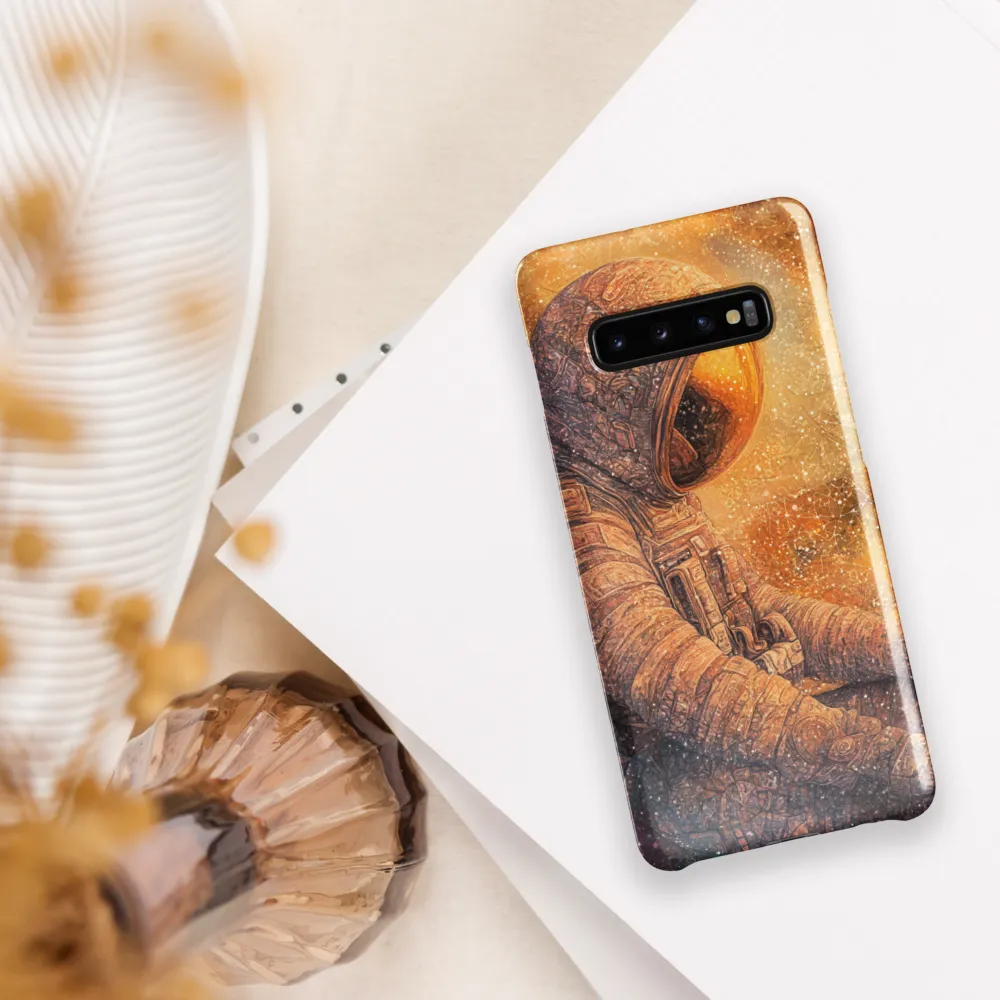 Contemplation in the Cosmos | Phone Case |  S10 Plus | Snap Case | Glossy