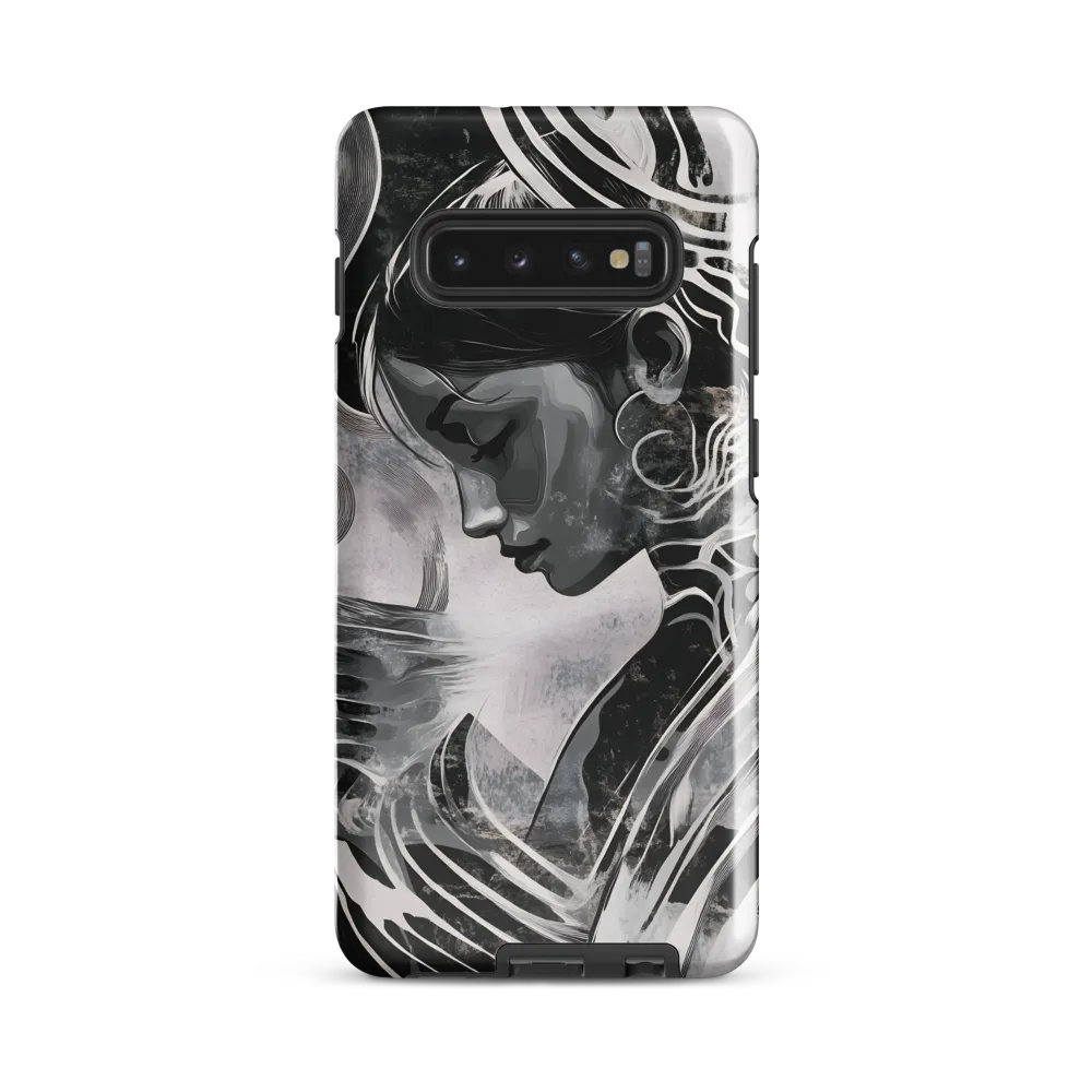 In the Flow of Shadows | Phone Case |  S10 Plus | Tough Case | Glossy