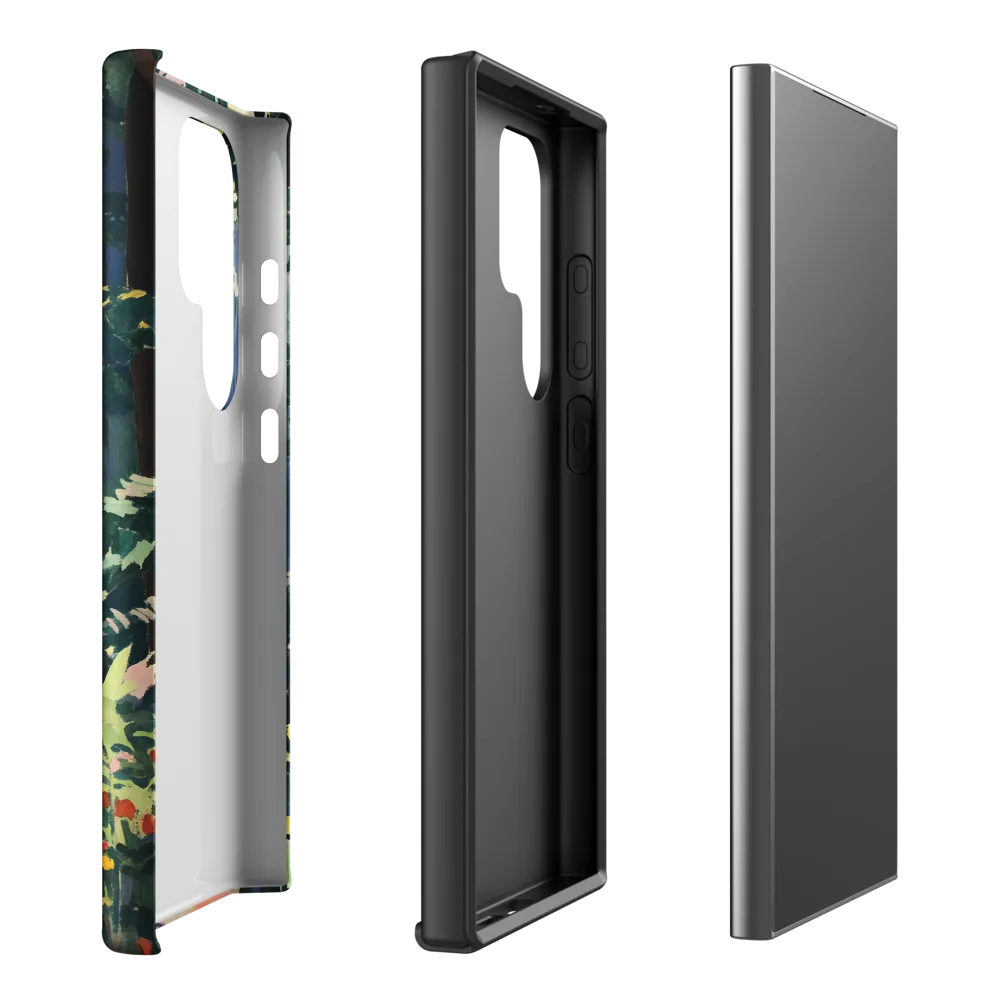 Flight of Light: A Serene Forest | Phone Case |  S24 Ultra | Tough Case | Matte
