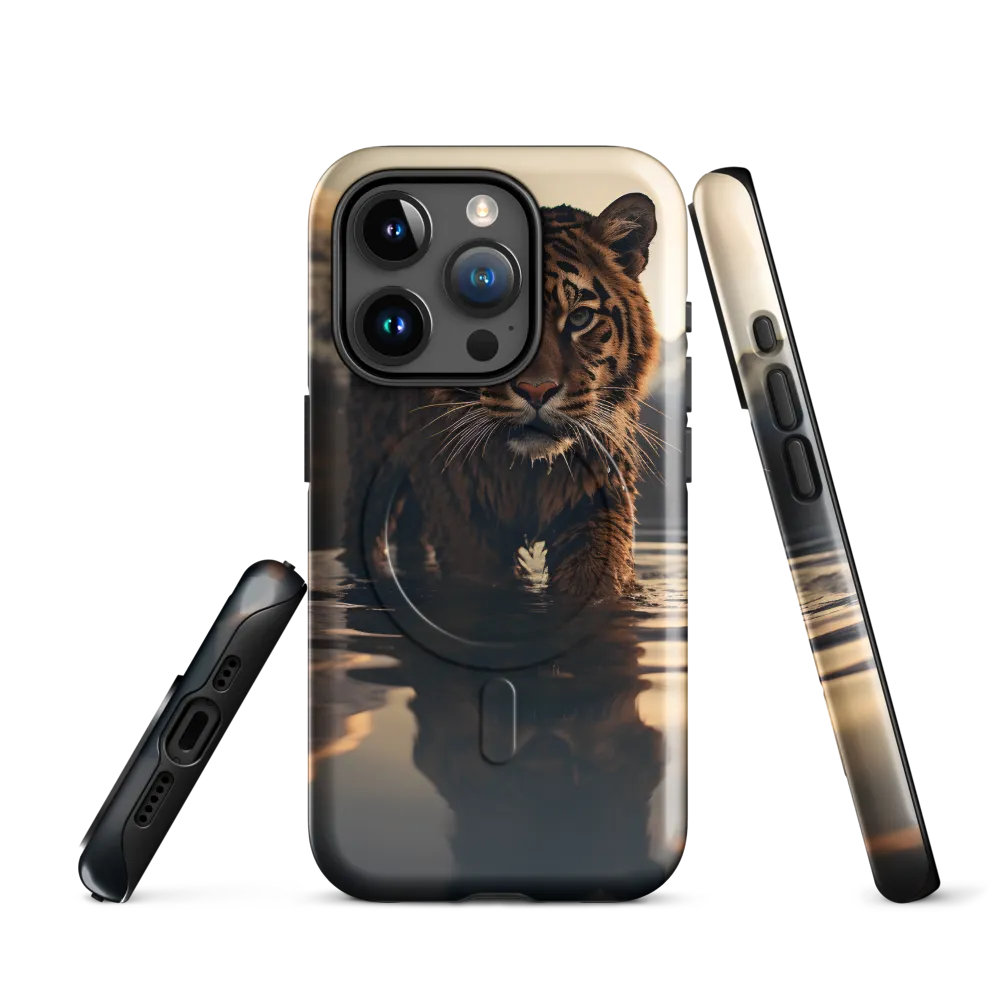 Majestic Reflection: The Tiger's Domain
