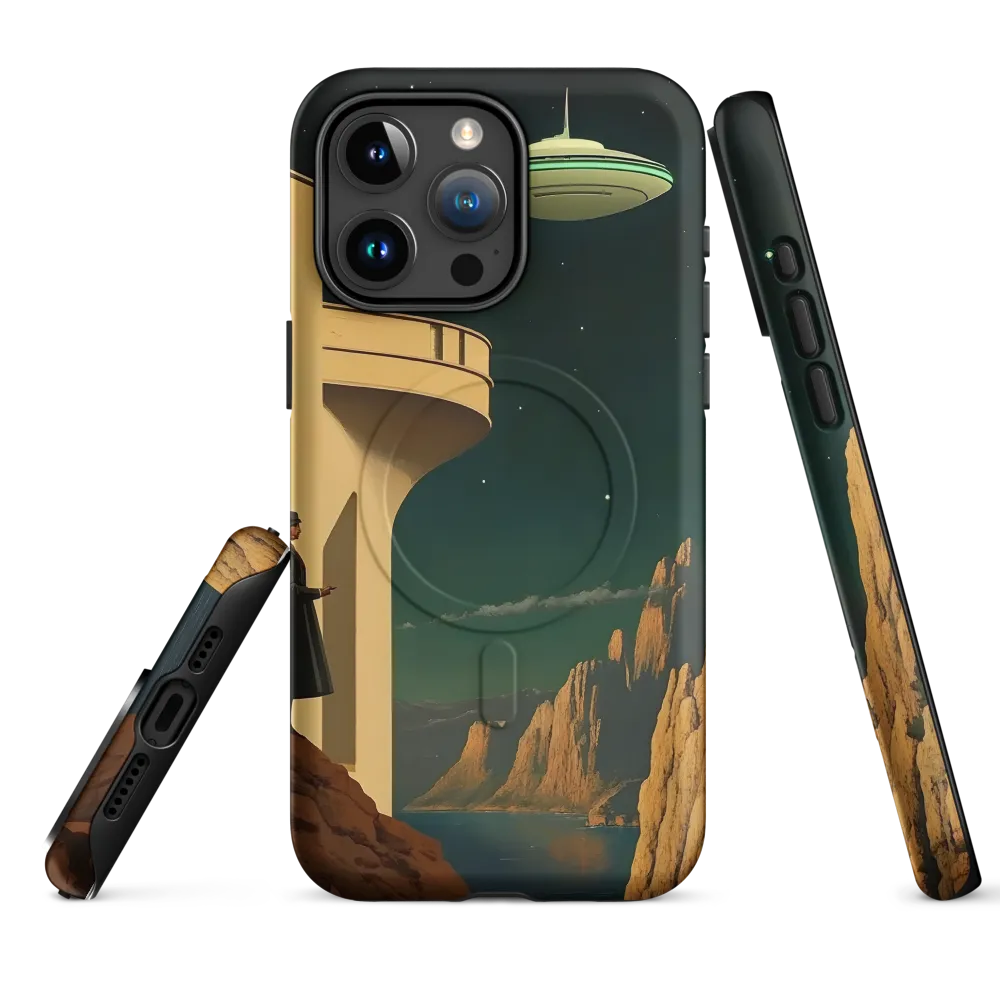 Encountering the Unknown | Phone Case |  15 Pro Max | MagSafe® Tough Case | Matte