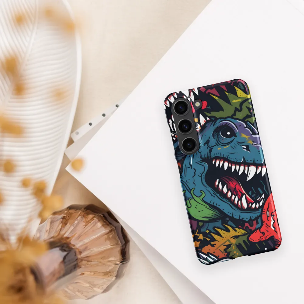 Dino Mania: A Colorful Frenzy