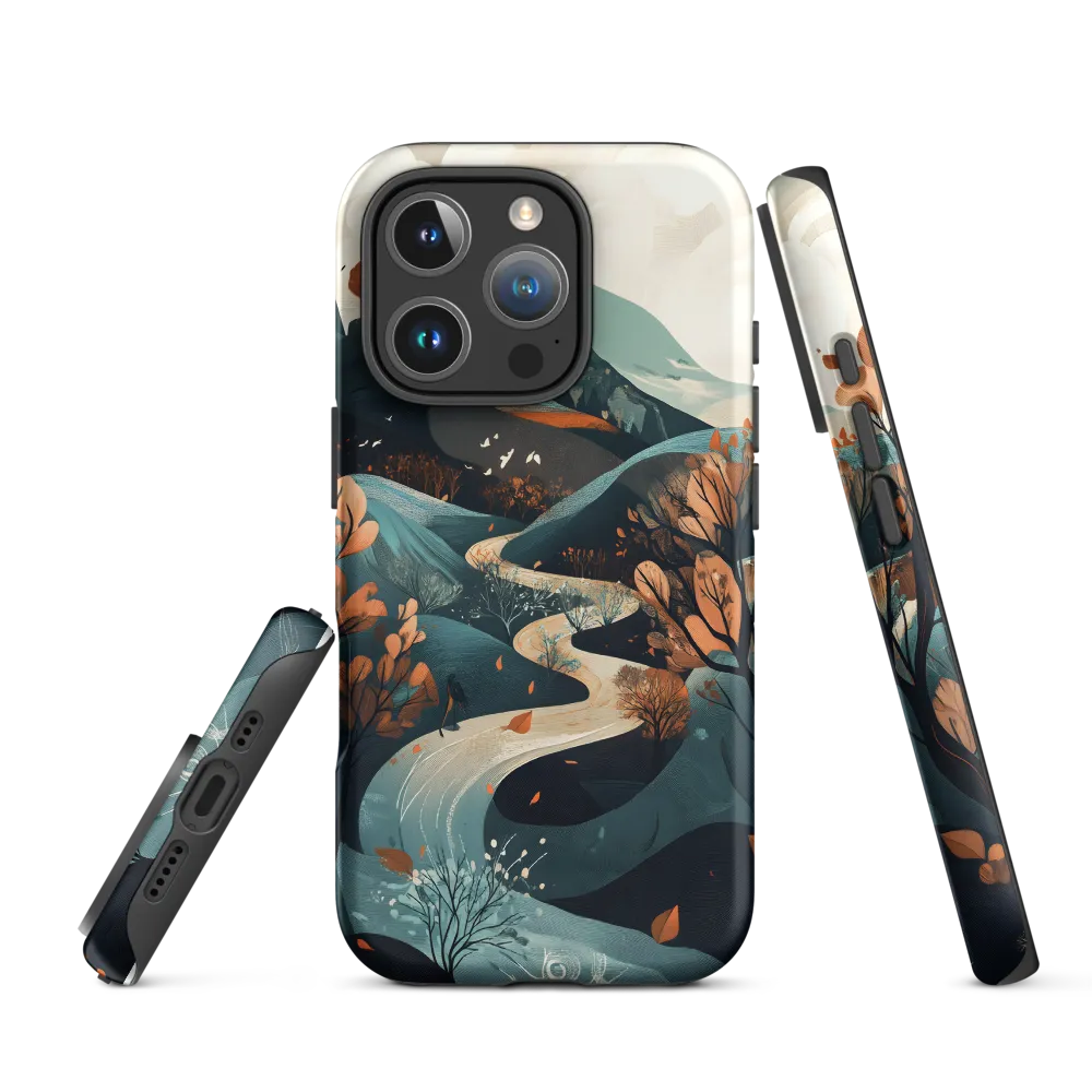 Whispers of Autumn: A Serene Journey | Phone Case |  16 Pro | Tough Case | Matte