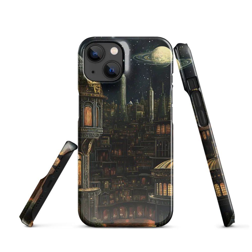 Celestial Enigma: A Surreal Cityscape