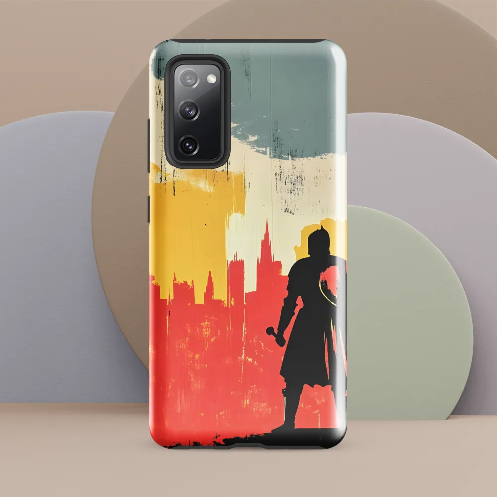 Hero in the Urban Dawn | Phone Case |  S20 FE | Tough Case | Glossy