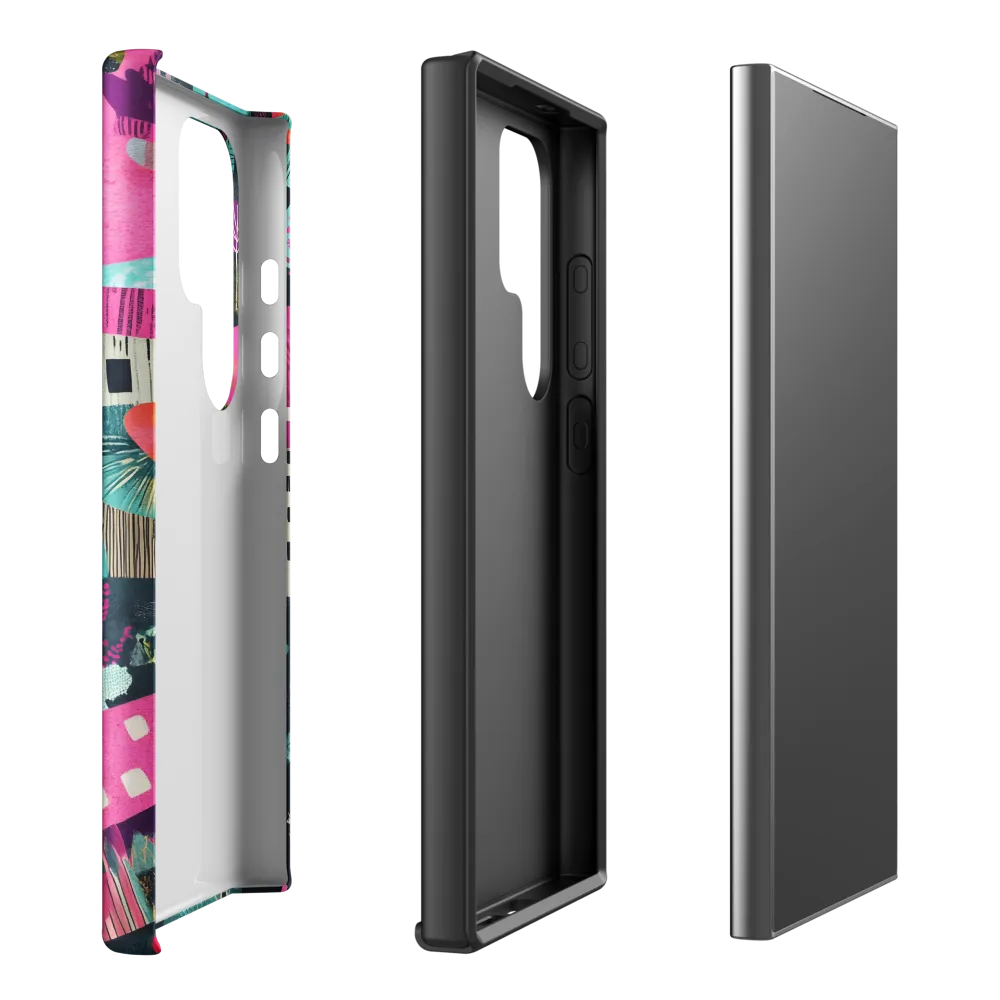 Whimsical Journey Through a Vibrant Landscape | Phone Case |  S24 Ultra | Tough Case | Matte