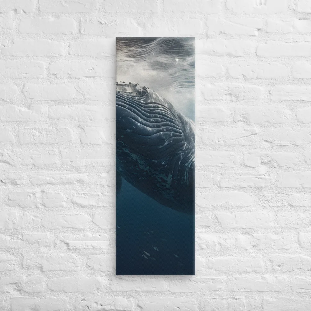 Graced by the Depths | Canvas | 12″×36″
