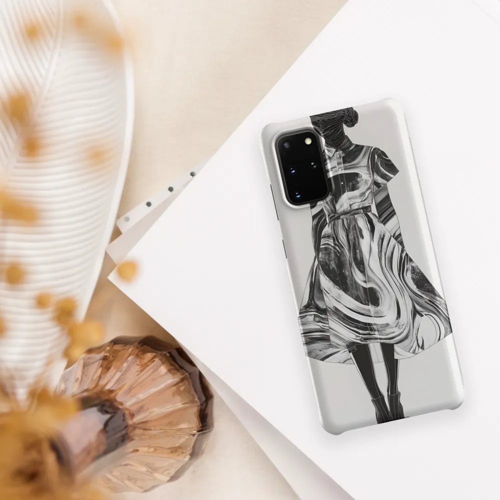 Whirls of Elegance: A Contemporary Fashion Design