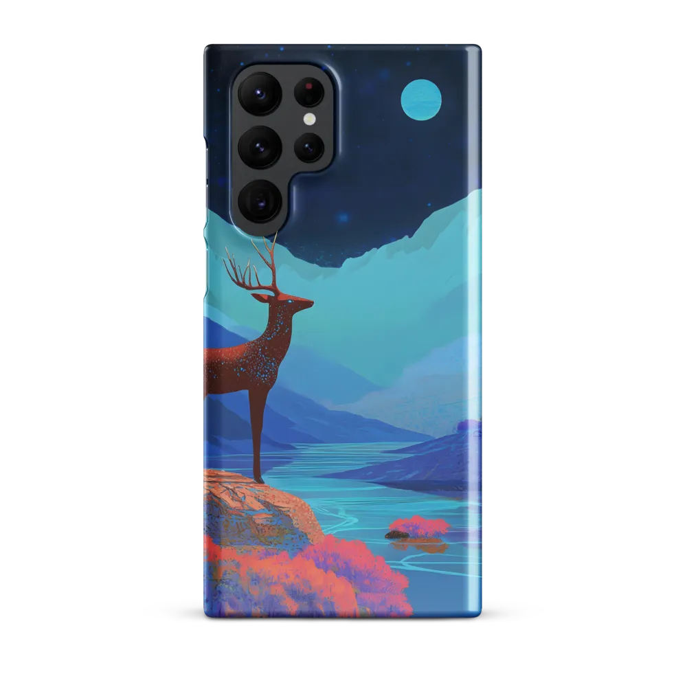 Cosmic Serenity: The Starlit Stag