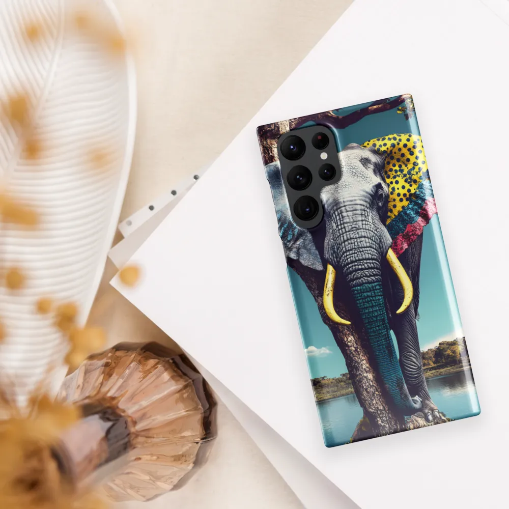 Playful Elegance: The Surreal Elephant