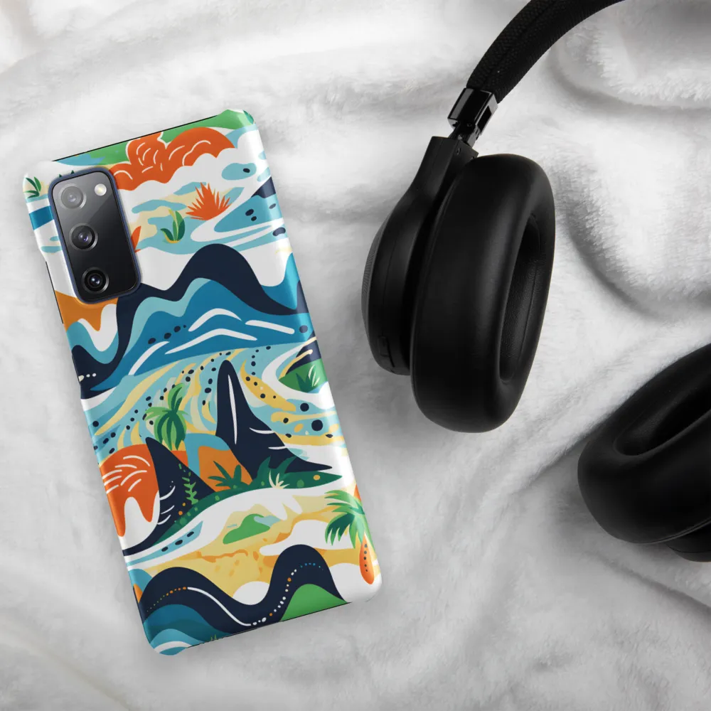 Abstract Tropical Landscape