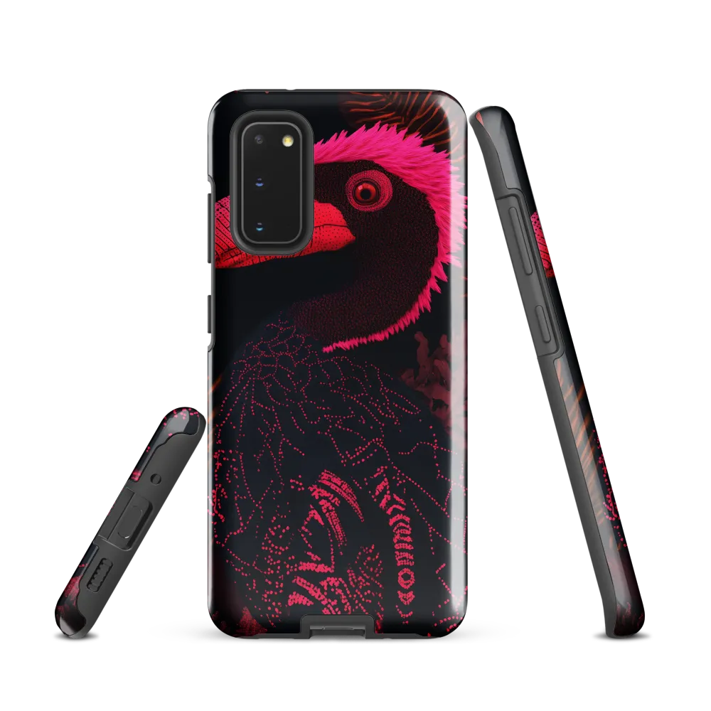 Tropical Echoes: A Modern Avian Portrait