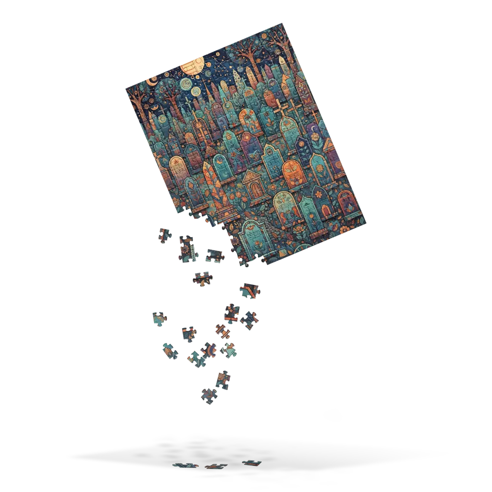 Moonlit Memorial 
 Jigsaw Puzzle