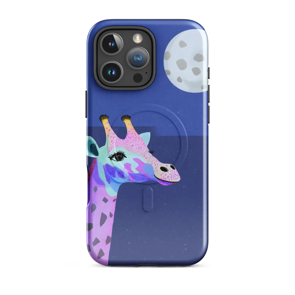 Whimsical Giraffe Under the Stars