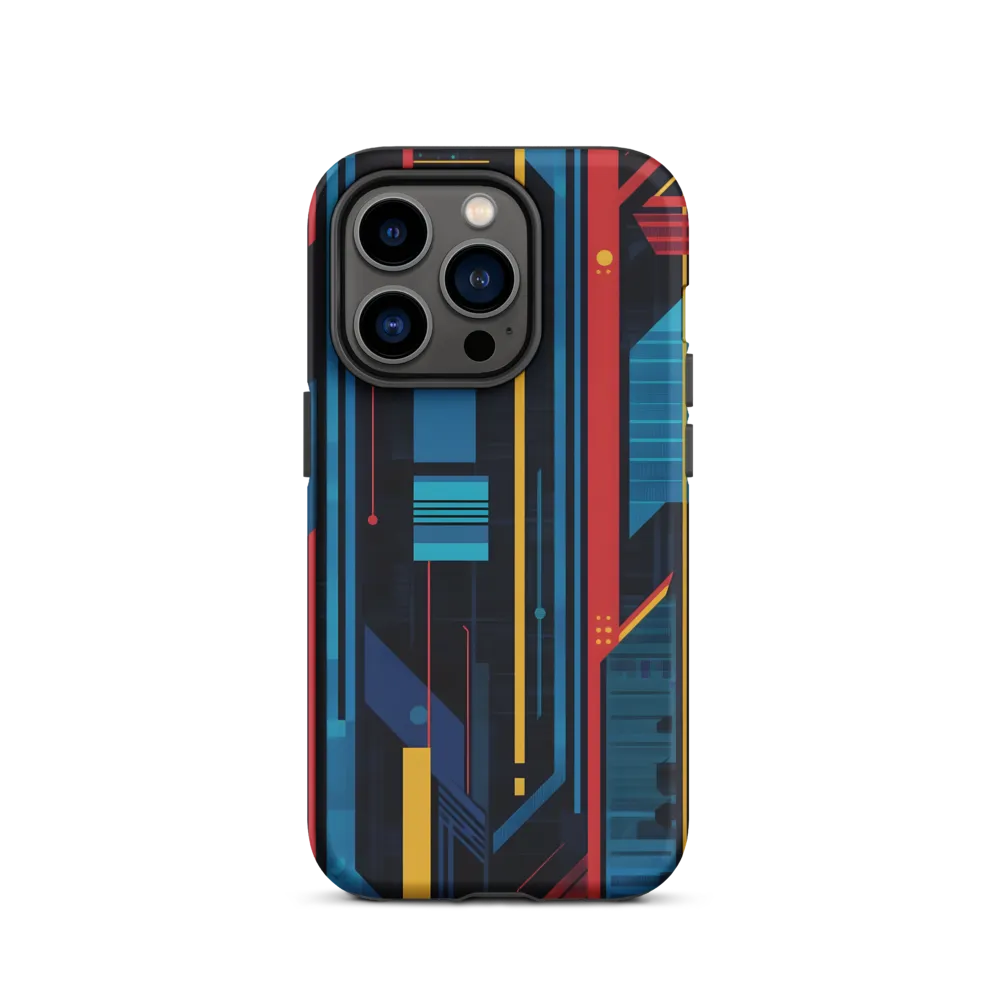 Symphony of Lines | Phone Case |  14 Pro | Tough Case | Matte
