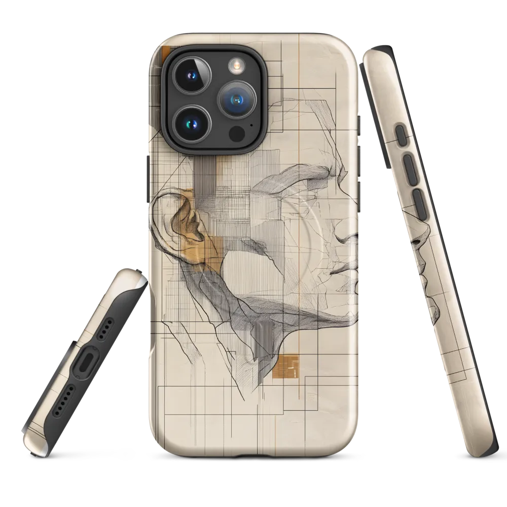 Geometric Reverie | Phone Case |  16 Pro Max | MagSafe® Tough Case | Glossy